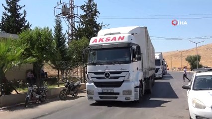 Cilvegözü Sınır Kapısı’nda bayram öncesi tır yoğunluğu