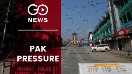 Pak Mounts Pressure Over Kashmir Issue