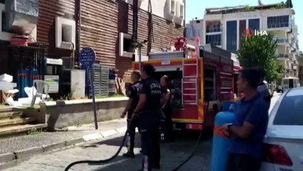 Aydın Balıkçı Hali’nde yangın