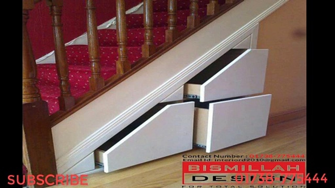 Wardrobe Under stair Solution Ideas !!!