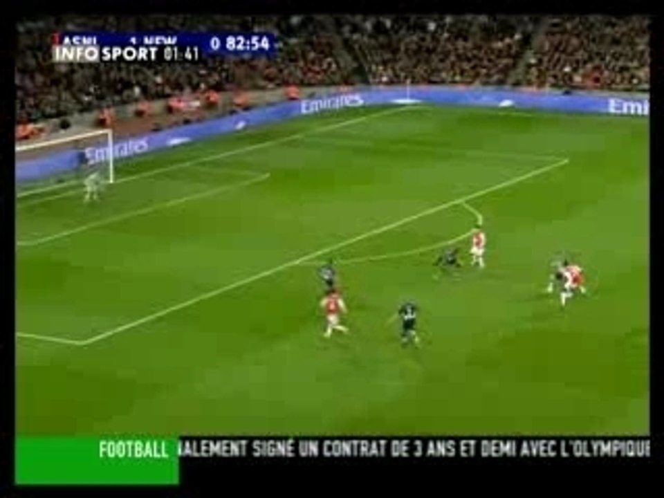 FA Cup Arsenal v Newcastle du 27 01 08