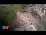 Derrumbe y milagro en Tres de Febrero: investigan por qué se desplomó el edificio de 8 pisos