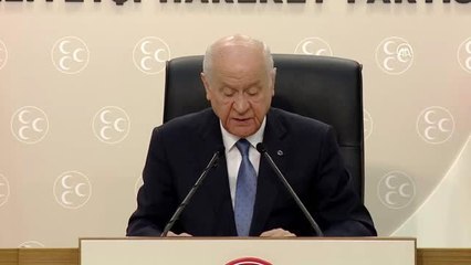 Bahçeli: "Korkulan tarihin tekerrürüdür bu amaçla da Türkiye durdurulmak istenmektedir"