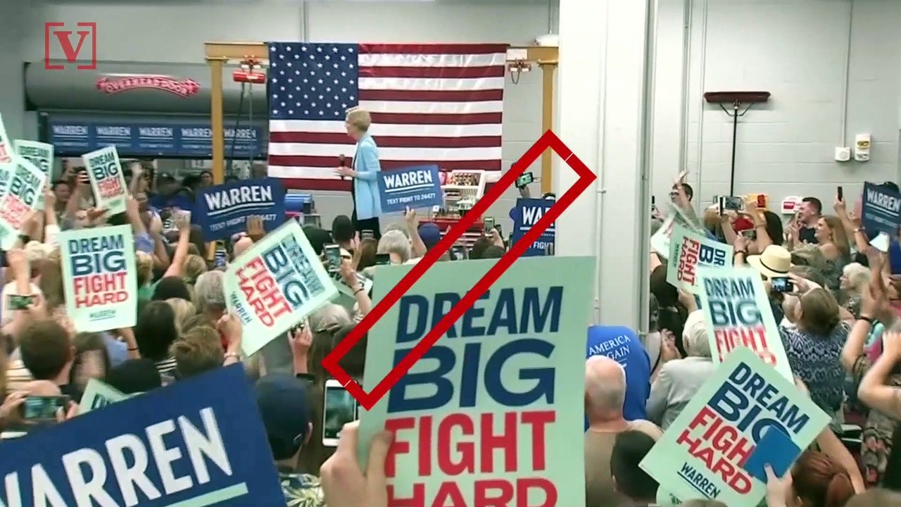 Elizabeth Warren and Beto O'Rourke: Trump Is a 'White Supremacist'