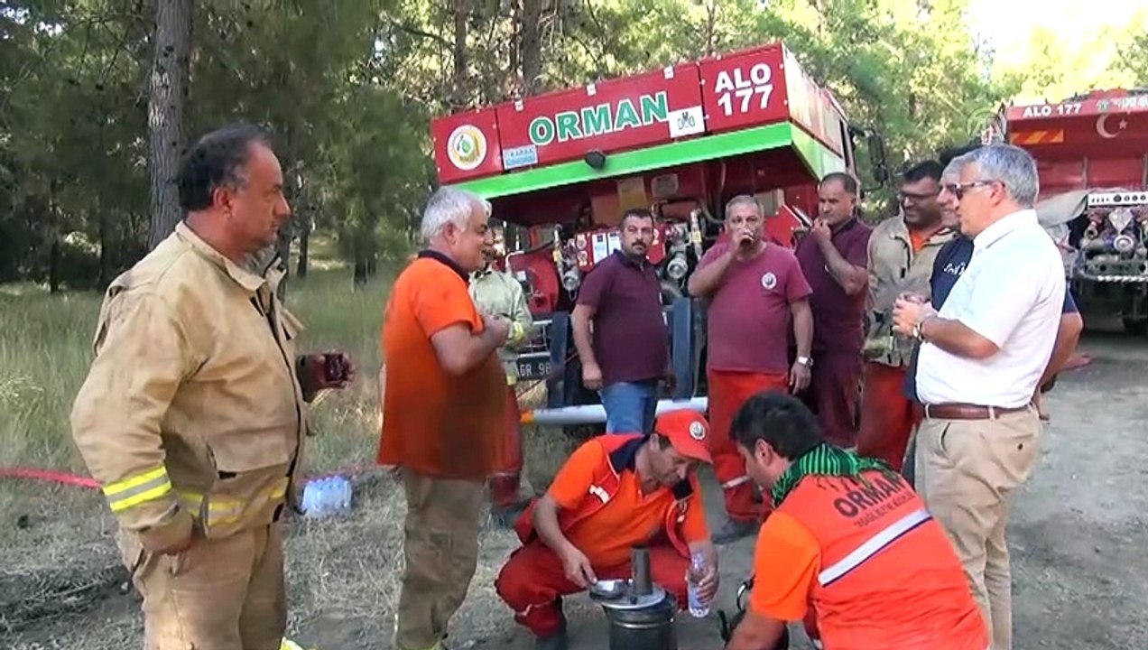 Orman yangını - Manavgat Kaymakamı Yiğit - ANTALYA
