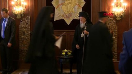 UKRAYNA CUMHURBAŞKANI ZELENSKİY'DEN BARTHOLOMEOS'A ZİYARET