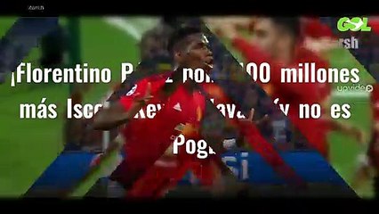 ¡Florentino Pérez pone 100 millones más Isco y Keylor Navas! (y no es por Pogba)