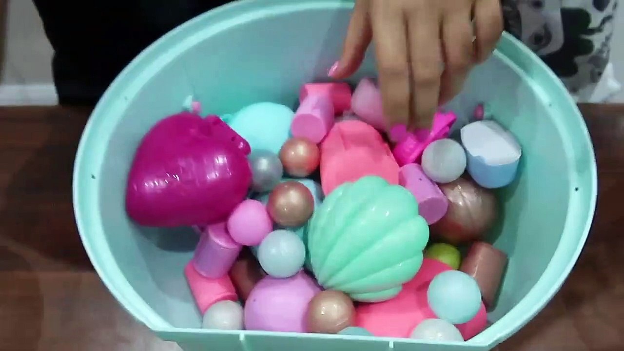 Gözü Kapalı Çöplük Slime Challenge LOL Toplarının İçinden Ne Çıkarsa Çöplük Slaym Bidünya Oyuncak 