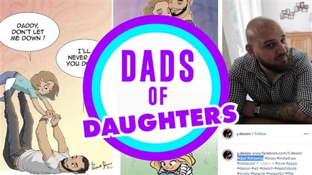 Vaders van dochters: een bijzondere band in illustraties