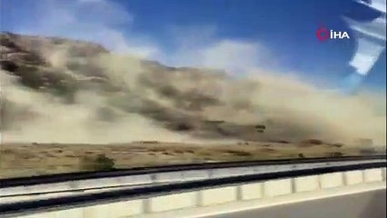 Denizli’de deprem sonrası ürküten görüntü