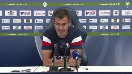 Conférence de presse avant AC Ajaccio / SMCaen