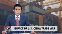 U.S.-China conflict hits S. Korean exports like 2008 financial crisis: BOK