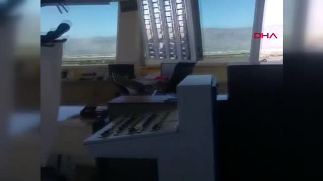 DENİZLİ Deprem sonrası Çardak Havalimanı-EK