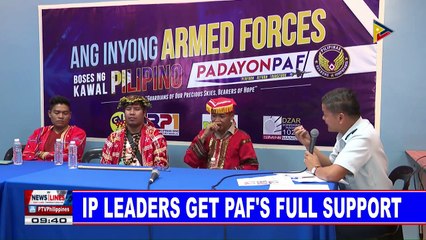 IP leaders get PAF's full support