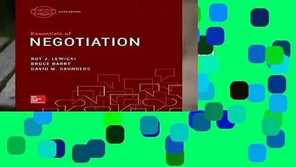 Full version  Essentials of Negotiation  Review