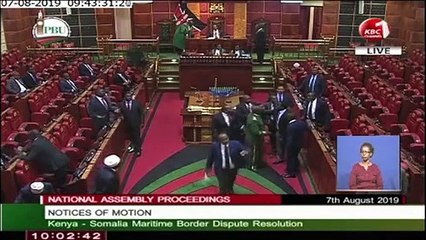 Drama as Kwale MP walks into parliament with her five month old baby