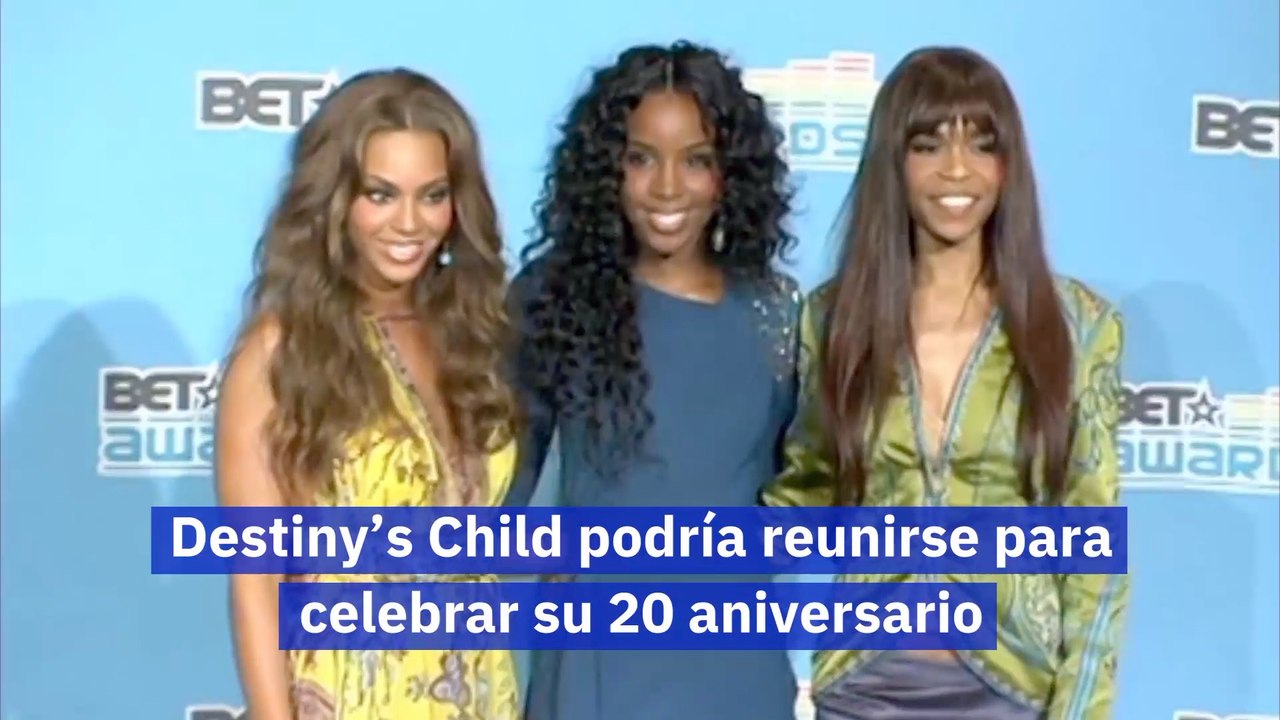 Destiny’s Child podría reunirse para celebrar su 20 aniversario