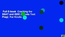 Full E-book  Cracking the SSAT and ISEE (Private Test Prep)  For Kindle