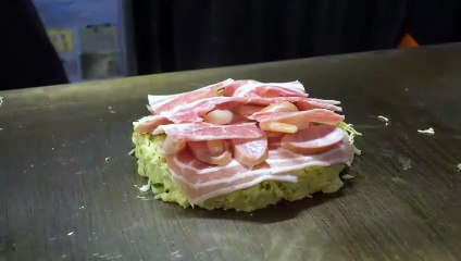 Okonomiyaki-Korean-Street-Food-Kotetsu-Seoul-Korea