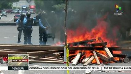 Respuesta de JOH a manifestantes sigue siendo la represión policial