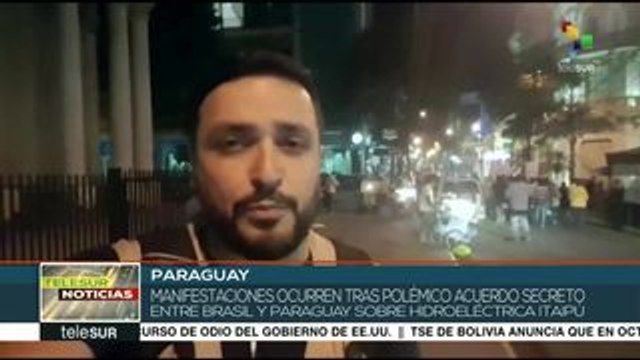 Paraguayos continúan exigiendo juicio político contra Abdo Benítez