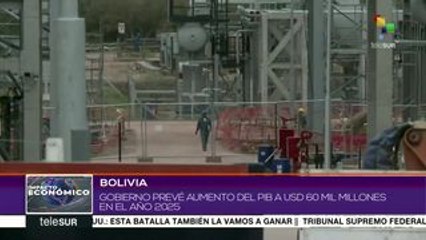 Gobierno boliviano prevé aumento del PIB a 60 mil mdd en 2025