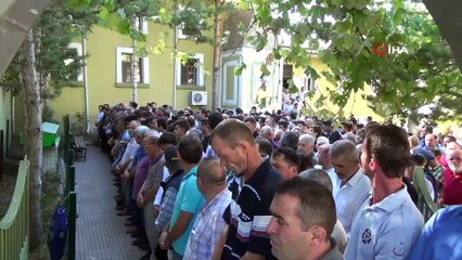 Baraj gölünde boğulan genç son yolculuğuna uğurlandı