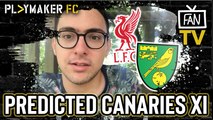 Fan TV | Liverpool v Norwich: Predicted Canaries XI