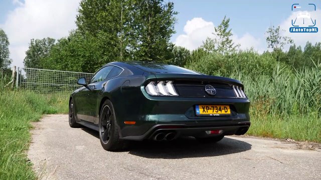 FORD MUSTANG BULLITT 5.0 V8 - LOUD! Exhaust SOUND Revs & ONBOARD by AutoTopNL