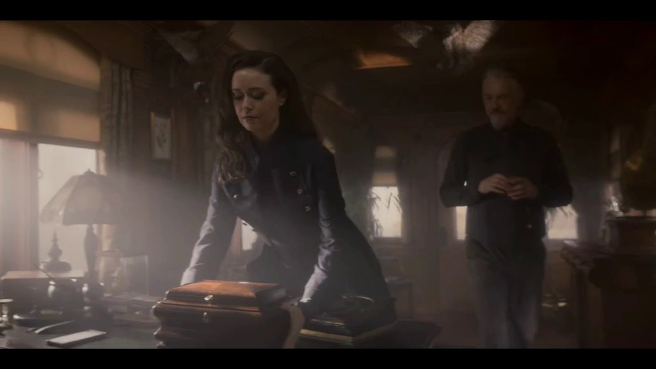 Summer Glau delivers an artefact in Wu Assassins