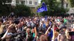 Now anti-Brexit protesters descend on Abbey Road for Beatles album photo's 50th anniversary