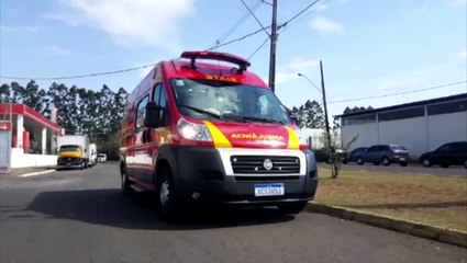 Motociclista fica ferido no Jardim Gramado