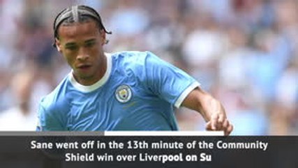 City star Sane to have knee surgery