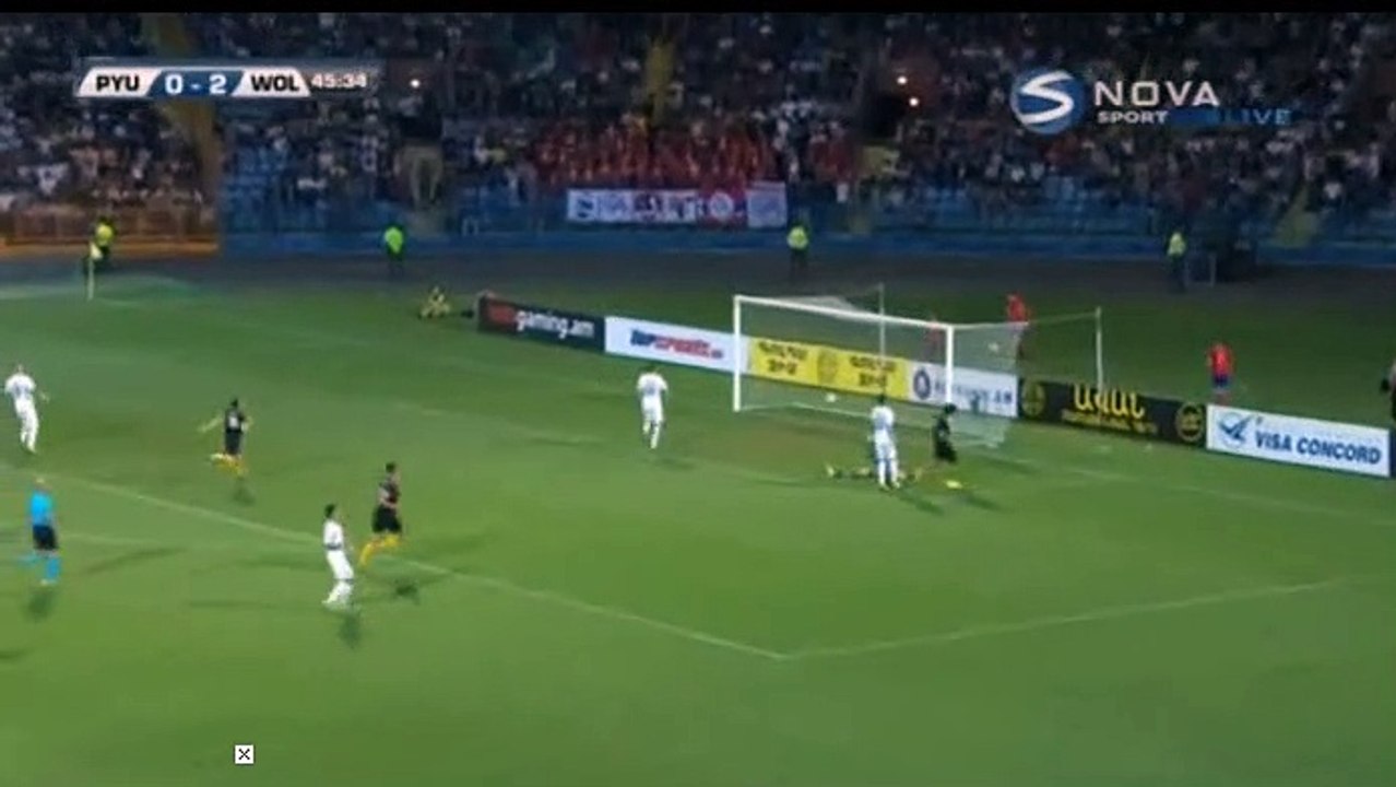 Raul Jimenez Goal HD -  Pyunik Yerevan (Arm)	0-3	Wolves (Eng) 08.08.2019