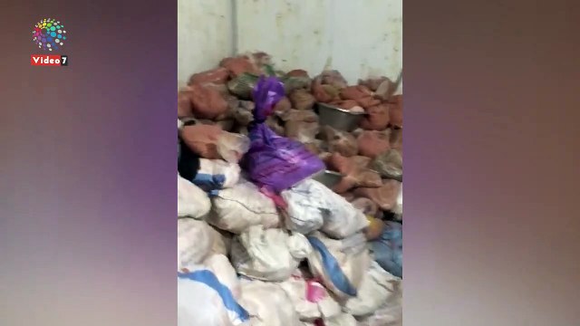 ضبط 4 أطنان لحوم وكبدة فاسدة قبل ترويجها فى الغربية