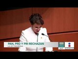 Diputados y senadores rechazan 