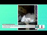 Familias completas saquean tren en Cañada Morelos, Puebla | Noticias con Francisco Zea