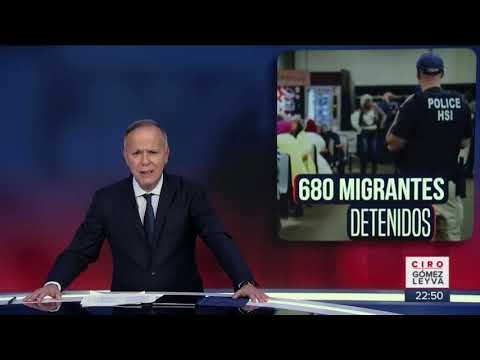 Detienen a 680 personas en redada masiva en Misisipi | Noticias con Ciro Gómez Leyva
