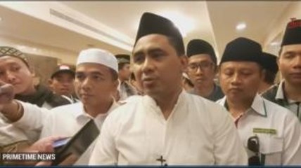 Taj Yasin dan Keluarga Berziarah ke Makam Mbah Moen