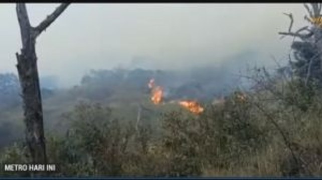 Kebakaran di Gunung Ciremai, Jalur Pendakian Ditutup
