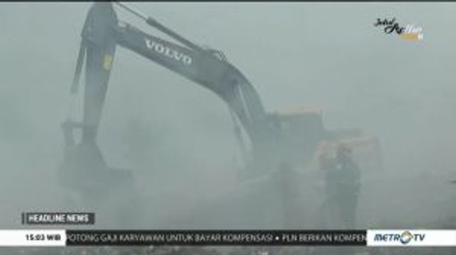 Pemadaman Kebakaran TPSA Bagendung Terkendala Sumber Air