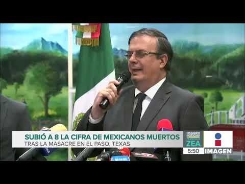 Sube a 8 el número de mexicanos muertos en la masacre de El Paso, Texas | Noticias con Paco Zea