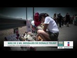 Más de 2 mil mensajes de Donald Trump contra los migrantes | Noticias con Francisco Zea