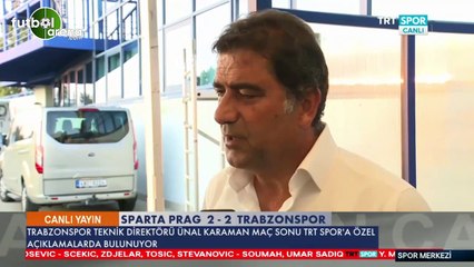 Ünal Karaman: "Trabzon'da bize yakışan sonucu alacağız"