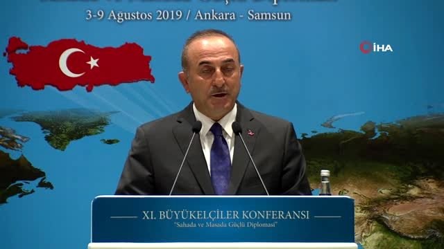 Dışişleri Bakanı Çavuşoğlu: Güvenli bölge çalışmasının Münbiç yol haritasına dönüşmesine müsaade...