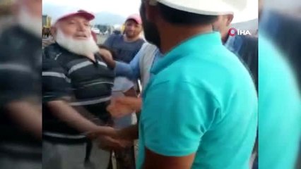 Kurban pazarında ilginç olay...Pazarlık ettiği adamın parmaklarını kırdı