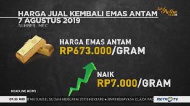 Harga Emas Antam Naik