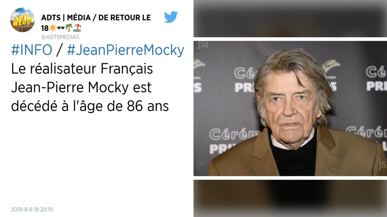 Le cinéaste Jean-Pierre Mocky est décédé