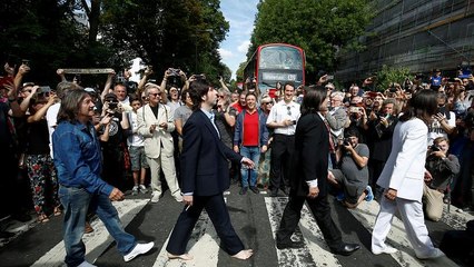 Das berühmte Abbey-Road-Foto der Beatles wird 50