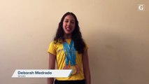Ginasta capixaba Deborah Medrado conquistou 3 medalhas no Pan